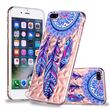 Capa TPU padrão de diamante 3D apanhador de sonhos para Apple iPhone 8 Plus/7 Plus