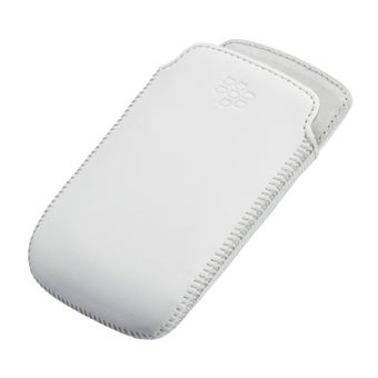 capa para telemóvel BlackBerry Curve 9370/9360/9350 Pocket  Capa de puxar Cinzento, Branco - 1