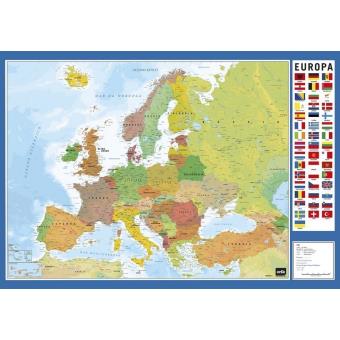 esteira de letras: mapa da Europa