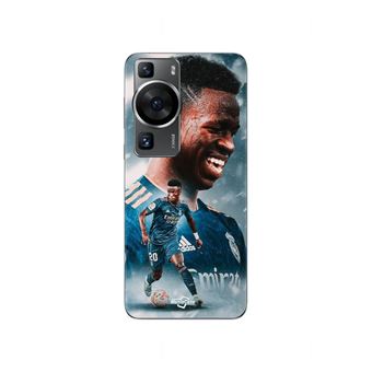 Capa Maniacase para Huawei P60 | Vinicius Jr Real Madrid Azul Papel de Parede - 1