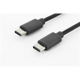 Ednet 84318 cabo USB 1,8 m 3.0 (3.1 Gen 1) USB C Preto
