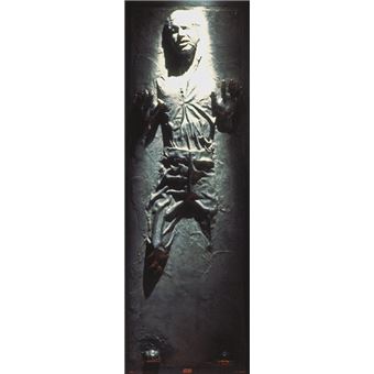 Poster Porta Star Wars Han Solo Carbonite - 1