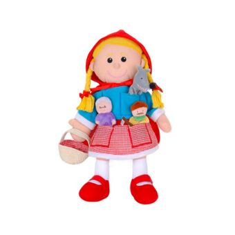 Fantoche Fiesta Craft História Capuchinho Vermelho - 1