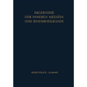 Ergebnisse Der Inneren Medizin Und Kinderheilkunde - Paperback / softback - 0 - 1