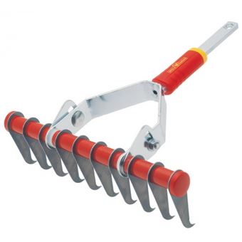 Vassoura para Relva WOLF-Garten UG-M 3 | Vermelho, Prateado - 1