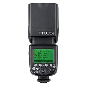 Flash e iluminação para câmaras godox tt685f slave flash preto, vermelho - 1
