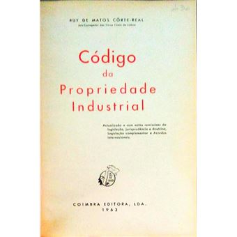 Código da propriedade industrial. - 1