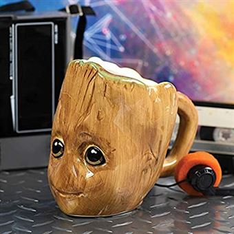 Caneca de Cerâmica Pyramid Baby Groot 3D | 400 ml - 1