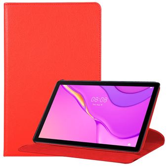 Capa traseira para Huawei Matepad T10s 10,1 polegadas COOL em Couro Vermelho - 1