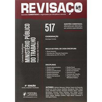 Revisaço - Analista E Técnico Do Trt 517 - Questões Comentadas - 4ª Ed. 2016 - 1