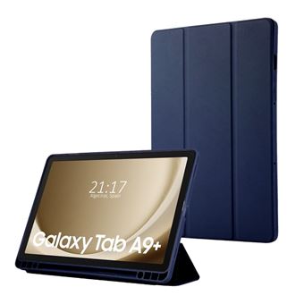 Capa TUMUNDOSMARTPHONE flip inteligente para Samsung Galaxy Tab A9+ Plus | Azul - 1