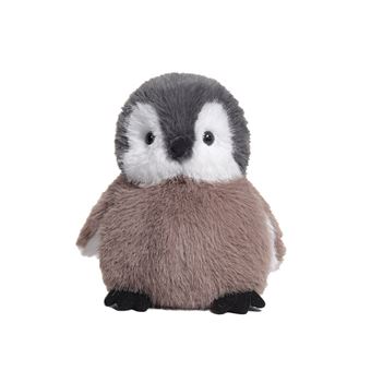 Peluche SZSMART ZQ08 Série Carter Cabeça de Pinguim | Cinza Fumo | 20 cm - 1