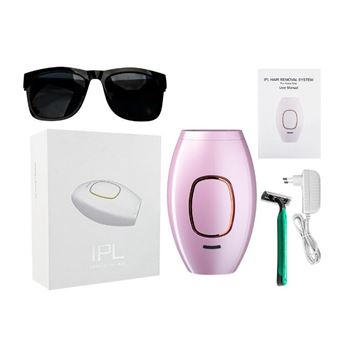 Depiladora de Luz Pulsada EZII CX-881 IPL - Rosa - 1