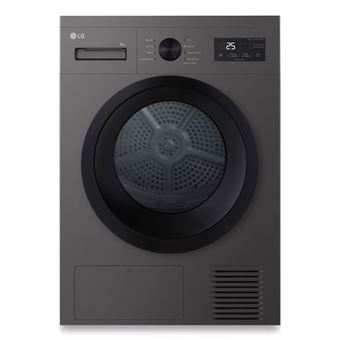 Máquina de Secar LG RHA1008NDK | Carregamento Frontal | 8 Kg | Bomba de Calor | D | Prateado - 1