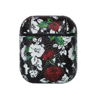 Capa protetora Antichoque WISETONY para Apple AirPods 1 / 2 Verde e Branco e Vermelho - 1