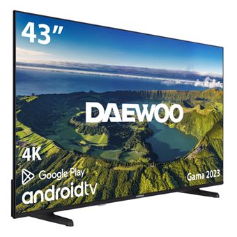 Smart TV Daewoo 43DM72UA | DLED | 4K UHD | 43' | 109,2 cm | F - 1