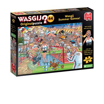 Puzzle Jumbo Wasgij No License Original 44 - Jogos De Verão De Wasgij! (1000 Peças) | 1000 Peças - 1