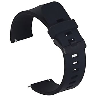 Bracelete Silicone G4M com Fivela para Amazfit GTS 2 Mini - Preto - 1
