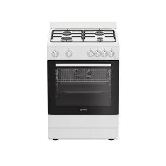 Fogão Indesit I6G5KCW | 60 cm | 4 Zonas | A | Branco - 1