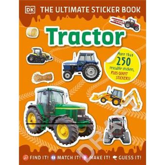 The Ultimate Sticker Book Tractor - 1