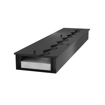 Queimador de Bioetanol Integrado OutInFire SLIM BLACK BURNER | Preto | 1500 - 1