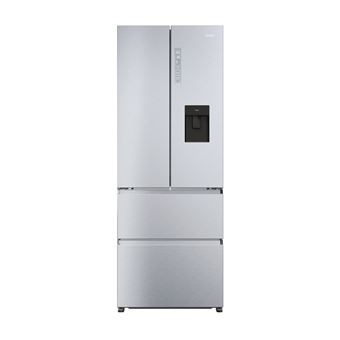 Frigorífico Combinado Haier HFR5719EWMG | 190x70x67,5 cm | 444 L | E | Prateado - 1