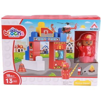 Blocos de Construção Bombeiros LPM | + 18 Meses - 1