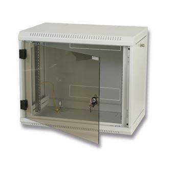 Triton 19" Rack Wall-mount 15U/500 Removable side estante Suporte de pendurar na parede Cinzento - 1