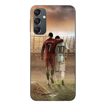 Capa Maniacase para Samsung Galaxy A04s | Cristiano Ronaldo Messi Goat - 1
