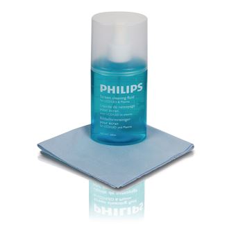 Líquido de Limpeza de Equipamento Philips Kit de limpeza para ecrãs SVC1116B/10 - 1