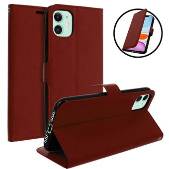Capa Livro Vintage Avizar para iPhone 11 Castanho - 1