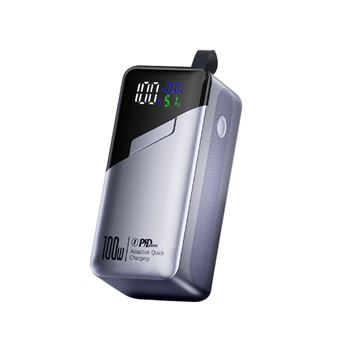 Power Bank SZSMART TP01 PD40W Type-C | 100W | para Tablet e Telemóvel com Cabo de Carregamento | 20000mAh | Cinzento - 1