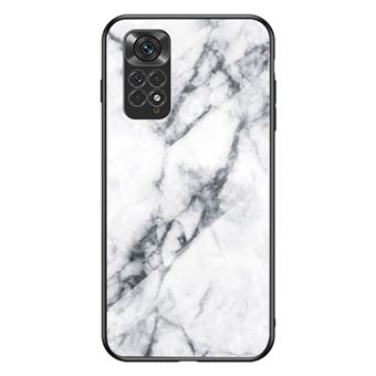 Capa magunivers e TPU padrão de mármore, à prova de choque marmore branco para Xiaomi Redmi Note 11 4G (Qualcomm)/Note 11S 4G - 1