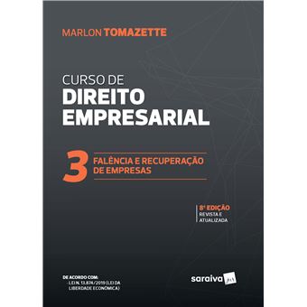 Curso de Direitos Empresarial - Vol. 3 - 8ª Edição de 2020 - 1