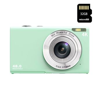 Câmara Compacta Digital LKC DC402AF 48MP | Resolução 4K | Tela de 2, 8'' | 32GB - Verde - 1