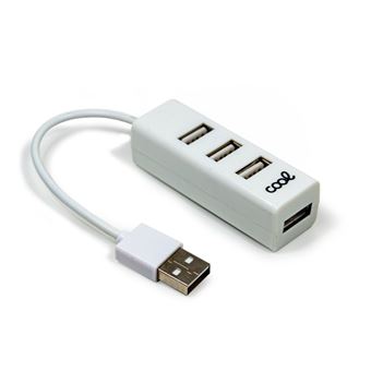 Hub Universal COOL USB 2.0 4 portas USB - Branco - 1