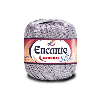 Fio de Crochet Circulo Encanto Slim | 100G | Aluminio - 1