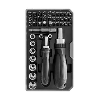 Conjunto Klack 42 Chaves de Fendas Rotativas com Estojo | Ferramentas Multiuso - 1