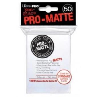 Deck Protector Ultra Pro Pro-Matte 50 Sleeves Branco - 1