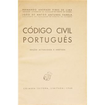 Código civil português. - 1