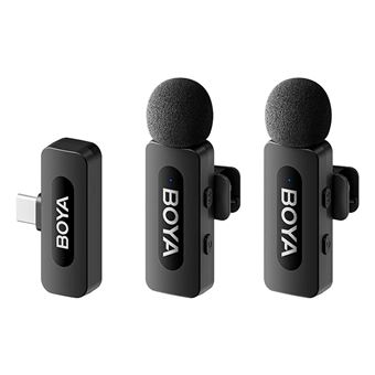 Microfone de Lapela BOYA BY-V20 (V2.0) | Preto - 1