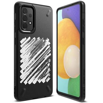 Capa Silicone Ringke Pintado Samsung Galaxy a72 Preto - 1