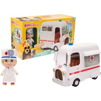 Ambulância da Masha e Urso Famosa Playset - 1