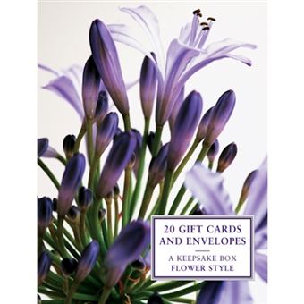 Tin Box of 20 Gift Cards and Envelopes: Flower Style - Cards - 2012 - 1