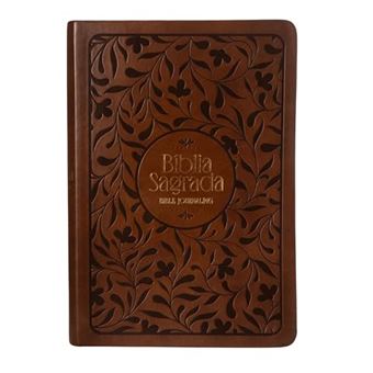 Bíblia Nvi Bible Journaling, Courosoft Marrom Com Baixo Relevo, Com Espaço Para Anotações - 1