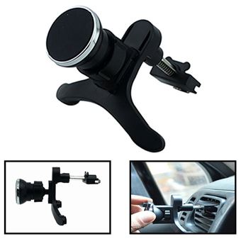 Suporte Magnético de Carro Phonecare para Telemóvel | Reforçado - Preto - 1