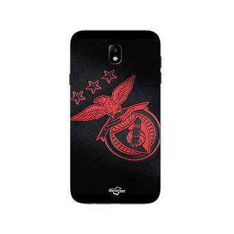 Capa Maniacase para Samsung Galaxy j7 2018 SLB BENFICA PRETO FUNDO - 1