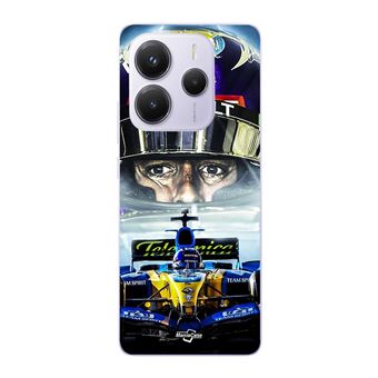 Capa Maniacase para Xiaomi Redmi Note 14 5G | Renault R25 Aston Martin F1 Fernando Alonso - 1