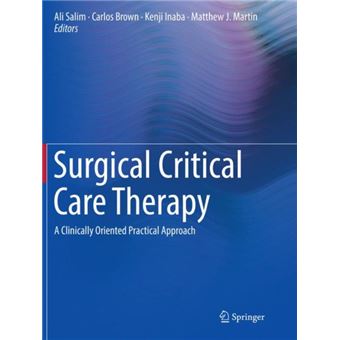 Surgical Critical Care Therapy By Springer Nature Switzerland Ag - 1