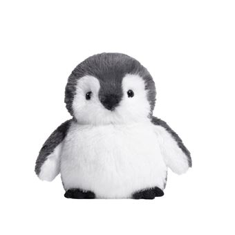 Peluche SZSMART ZQ08 Série Carter Pinguim | Cinza Fumo | 20 cm - 1